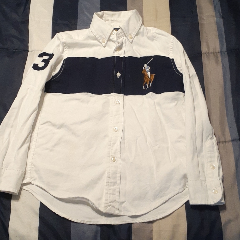 Boys Polo Shirt Sz 6